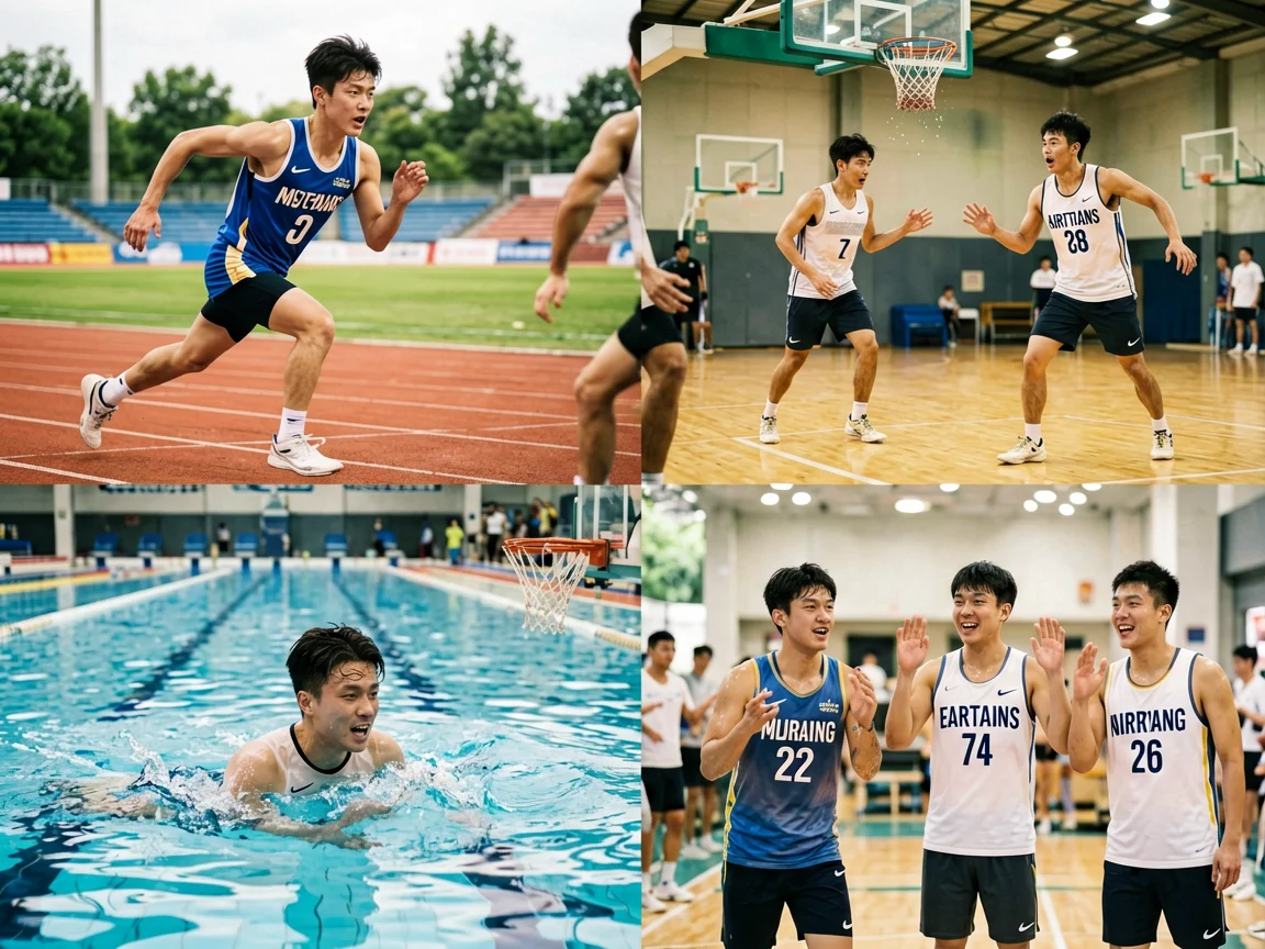 体育赛场准备，NCAA疯狂三月赛程